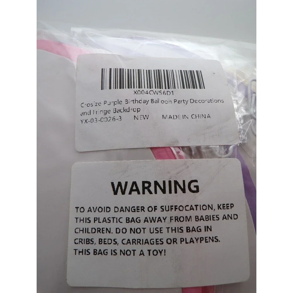Crosize Pink Cardstock Letter H Party Hanging Decoration YX-03-0026-3